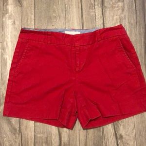 Banana Republic red shorts